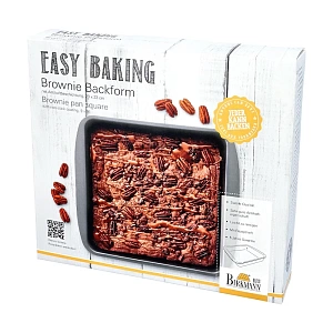 Форма для брауни 23 x 23 см Easy Baking BIRKMANN тёмно-серый