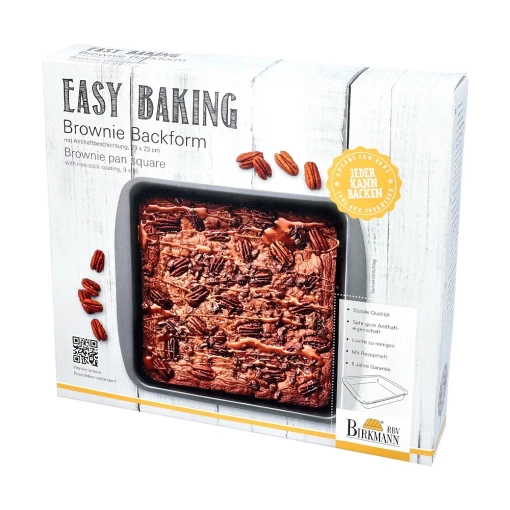 Форма для брауни 23 x 23 см Easy Baking BIRKMANN тёмно-серый