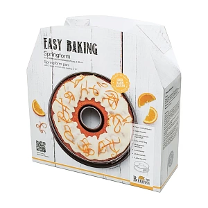 Разъёмная форма с двумя основаниями 26 см Easy Baking BIRKMANN тёмно-серый